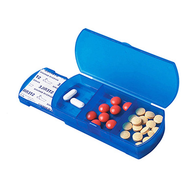 Travel Bandage and Pill Box [Decoration: 1 Colour Print]