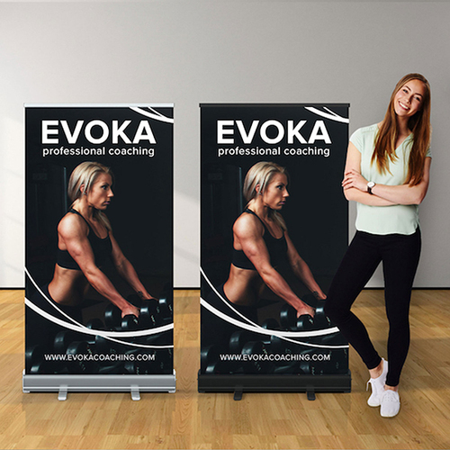 Premium Pull Up Banner - 140cm [Decoration: Full Colour Print]